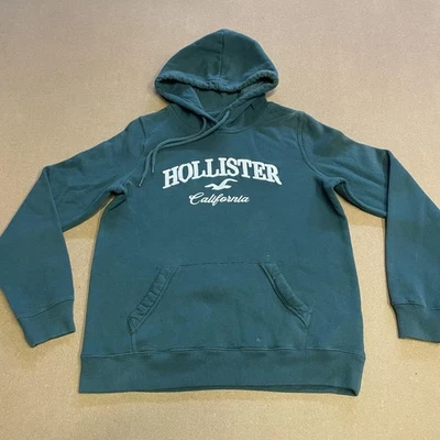 Sudadera con Capucha Hollister Para Hombre Pullover Mediano California Bordada Sudadera Foto 1 de 4