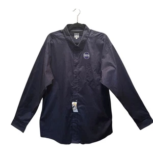 CINCH Western Hemd Herren XL Navy Button Down Kragen Langarm Einfarbig 1105774 NEU - Bild 1 von 11