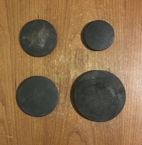 OEM Genuine GE Range Surface Burner Cap Set 4 WB29K10023, WB28K10222, WB29K10024 - Picture 1 of 2