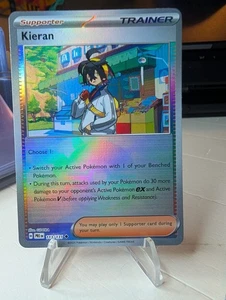 Kieran - (Poke Ball Pattern) 113/131 Prismatic Evolutions Holo - Picture 1 of 2