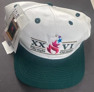 Atlanta 1996 Olympic Games XXVI Hat Cap The Game Adjustable Snapback Vintage Tag - Picture 1 of 3