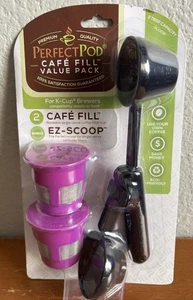 Neu Perfect Pod Cafe’ Fill Vorteilspackung - Premium Qualität - 2 Cafe’ Füllbecher - Bild 1 von 10