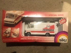 Siku Rescue Van (Made in Germany) 1:48 Rare Vintage New Boxed - Picture 1 of 3