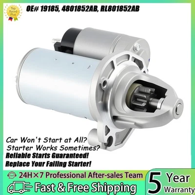 Starter For 2011-2016 Dodge Charger Challenger Durango Ram 1500 Chrysler 300 - Изображение 1 из 4