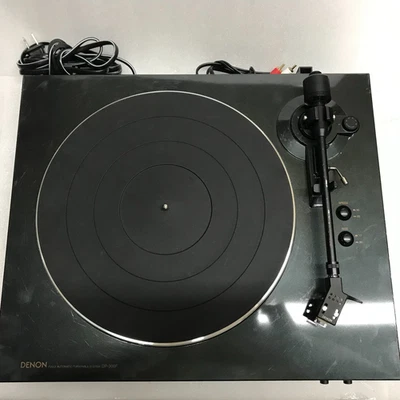 Denon DP-300F Fully Automatic Turntable with Built-In Phono, Black - Image 1 of 4