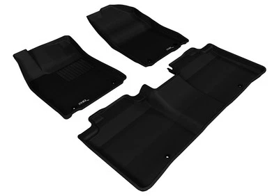 For 2013-2018 LEXUS ES ES HYBRID Floor Mat KAGU BLACK R1 R2 - Image 1 of 4