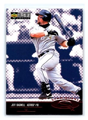 1998 Upper Deck Collector's Choice StarQuest #SQ37 Jeff Bagwell - Image 1 of 2