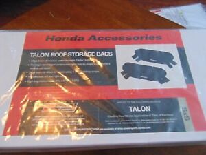 Honda 19-22 Talon 1000 ROOF Storage Bag OEM 0SL55-HL6-A00