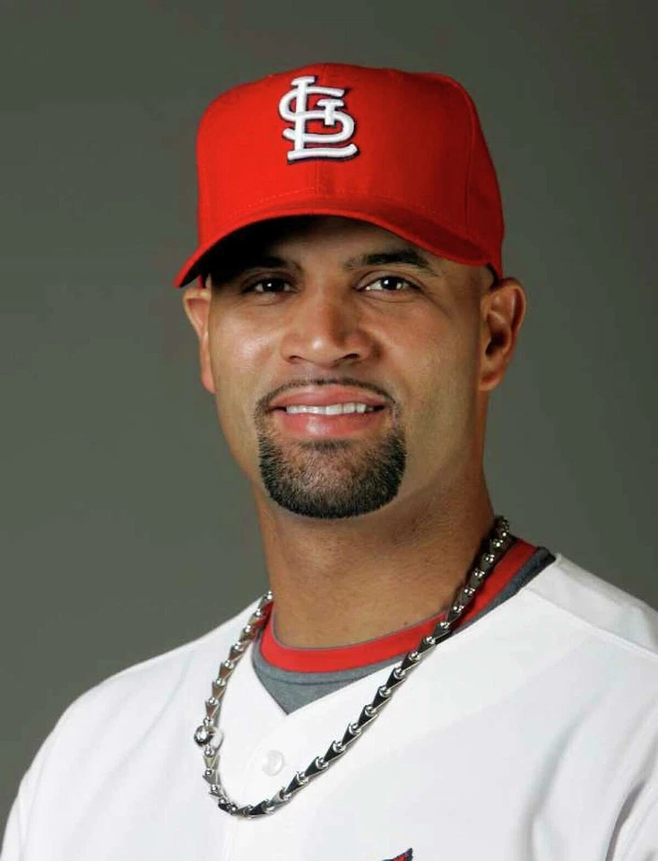 Foto 8x10 de los Cardenales de San Luis Albert Pujols MLB impresión de béisbol #4 Foto 1 de 1
