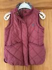 Little Joule - Joules Girls Pink Quilted Gilet Body Warmer Age 4 years