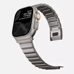 Titanium Band Magnetic Buckle Bracelet for Apple Watch Ultra 2 & Ultra 1 - 49mm - Picture 1 of 37