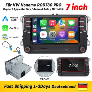 Radio de carplay de coche Android 7" NONAME RCD330 RCD780 RCD360PRO 3 Plus 187B para VW - Imagen 1 de 14