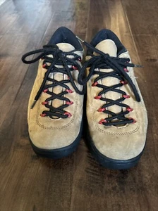 MERRELL Cerro Terra 45 Degree Size 9 Taupe Leather Hiking Trail Walking Shoes - Picture 1 of 9