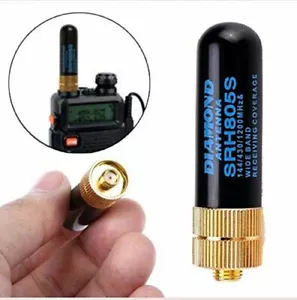Diamond SRH805S SMA-F Antena Doble Banda Baofeng GT-3 UV-5R BF-888s Radioaficionado - Imagen 1 de 5