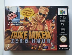 DUKE NUKEM ZERO HOUR N64 PAL EUR NINTENDO 64 - Picture 1 of 3