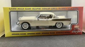 1957 Studebaker Golden Hawk Arctic White 1:18 Motor City Classics 80003 NIB - Picture 1 of 13