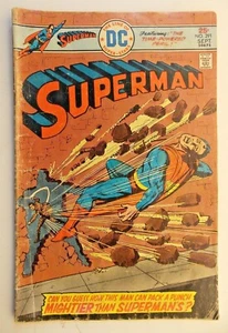 Superman No.291 DC comic 1975 story Cary Bates illustrated Curt Swan Bob Oksner - Foto 1 di 11