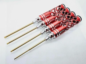 RC Car Metric Allen HEX Screwdriver Tool Set, Premium, 4Pcs - Model, Hobby - Picture 1 of 3