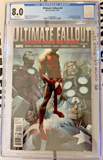 Ultimate Fallout #4 CGC 8.0 - 1st appearance Miles Morales Marvel (2011)