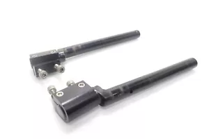 99-07 SUZUKI HAYABUSA BUSA HELI BARS LEFT RIGHT CLIP ON ONS HANDLEBARS PAIR SET - Picture 1 of 8