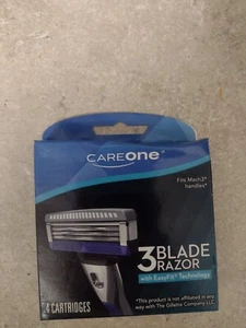 Careone Rasierer-Nachfüllpack mit 3 Klingen passend für MACH3 Griffe - 4er Pack - Bild 1 von 2