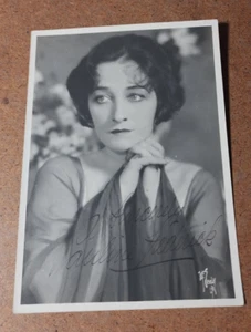PAULINE FREDERICK - FOTO FIRMATA - attrice di film muto hollywoodiani - Foto 1 di 6