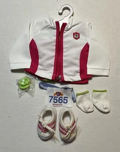 My American Girl 2-in-1 Track Outfit bezaubernd! Komplette 18 Zoll Puppe - Bild 1 von 7