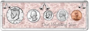 Our Wedding Year Coin Gift Set, 1991 - Picture 1 of 2
