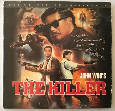 The Killer Laserdisc Criterion #211 Signed John Woo 1989 Gatefold 3 Discs AUTO - Image 1 of 4