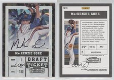 2017 Panini Contenders Draft Picks Cracked Ice Ticket /23 Mackenzie Gore Auto
