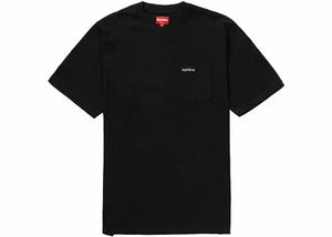 NUEVO AUTÉNTICO. Camiseta de bolsillo Supreme S/S negra FW21 - M - Imagen 1 de 2