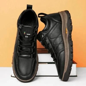 Freizeit Lederschuhe Antirutsch Arbeitsschuhe Luxus für Herren - Bild 1 von 15