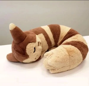 Animation Furret Plush U Shape Neck Pillow Cushion Stuffed Toy Brown Collection - Picture 1 of 4