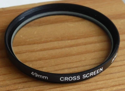 49mm Cross Screen Filter Made in Japan - Image 1 of 2