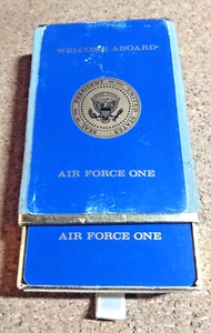 Vintage & Rare " AIR FORCE ONE" Playing Cards in slide drawer...complete! - Picture 1 of 8