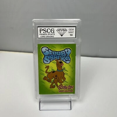 2003 SCOOBY-DOO MYSTERIES & MONSTERS STICKER #S8 SCOOBY SNACK! PSCG GEM MINT 10 - Image 1 of 2