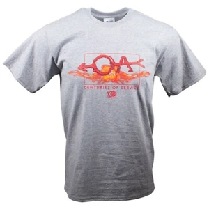 BOY SCOUTS NOAC OA ORDER OF THE ARROW SHIRT CENTURIES SERVICE FLAMING ADULT L - Picture 1 of 12
