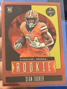 Sean Tucker RC Panini Legacy Premium /50 SSP 2023 Legacy Rookie #161 Syracuse