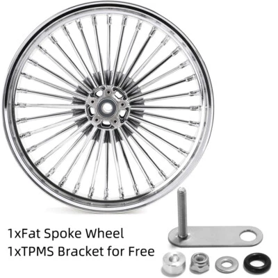 21X3.5" Fat Spoke Front Wheel Rim for Harley Touring Bagger Road King 2009-2024 - Изображение 1 из 4