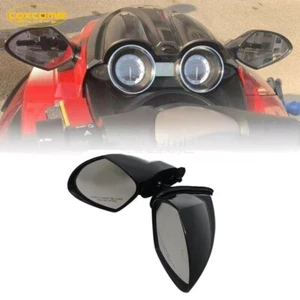 2X Rearview Mirrors Left & Right Set for Yamaha WaveRunner VX110 Deluxe Cruiser - Picture 1 of 6