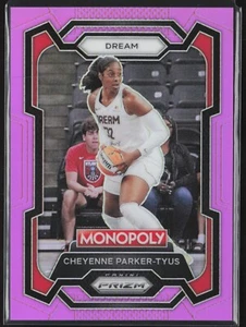 2024 Panini Prizm Monopoly WNBA #21 Cheyenne Parker-Tyus Pink Prizm/149 Dream - Imagen 1 de 2