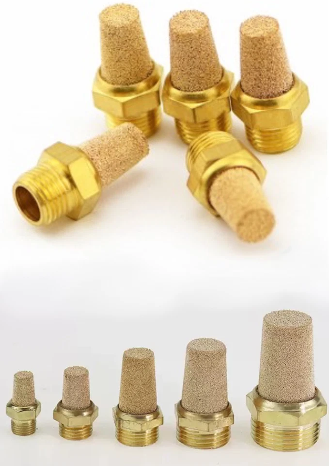 CELTD BSP Pneumatic Cone Silencer Air Exhaust Noise Reducer