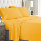 Hotel Egyptian Cotton Bedding Collection Select Size & Tc Gold Solid