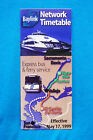 Baylink Network Timetable - Bus & Ferry to San Francisco - 5/17/99