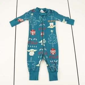 Hanna Andersson Star Wars Mameluco Bebé Navidad Orgánico Talla 0-3 Meses / 50cm - Imagen 1 de 4