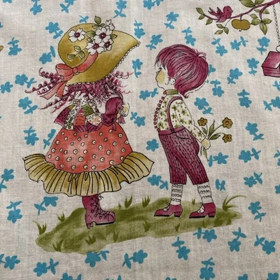 VINTAGE HOLLY HOBBIE? Girl Bonnet Girl 34” X 44 - Image 1 of 4