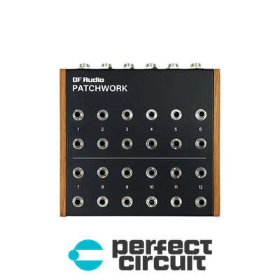 DF Audio Patchwork V2 24 Pontos Desktop PATCHBAY - NOVO - CIRCUITO PERFEITO - Imagem 1 de 3