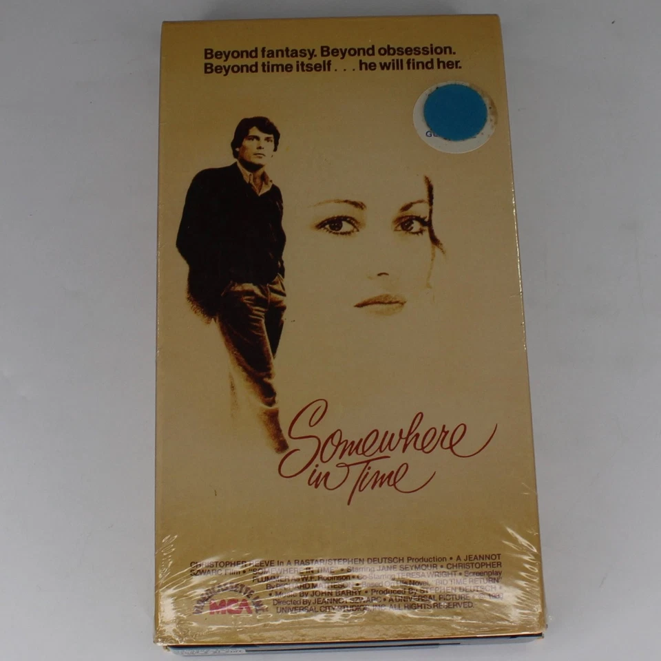 Somewhere in Time VHS 1980 Romance Drama MCA Home Video - Image 1 of 4