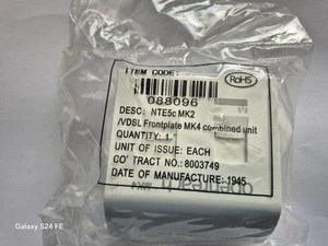 Openreach Master Socket NTE5C / VDSL Frontplate MK4 combine Unit - Afbeelding 1 van 7