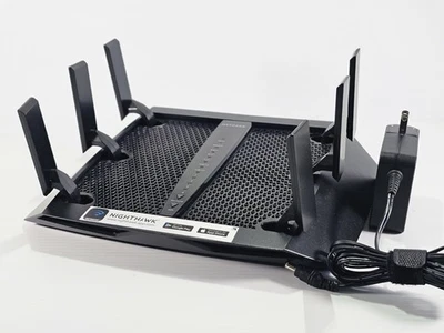 Netgear R8000 Nighthawk X6 AC3200 4-Port Tri-Band WiFi 3.2GBps Router - image 1 of 4